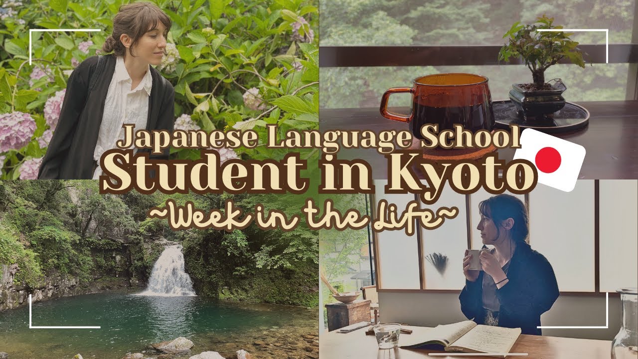 Week in the Life of a Japanese Language School Student in Kyoto Japan ⛩