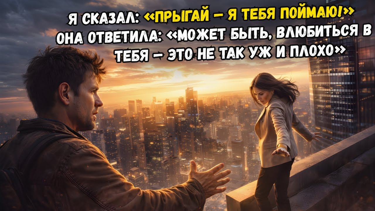 Я сказала своей начальнице «Прыгай — я тебя поймаю»  Она ответила «Может быть, влюбиться в тебя — эт