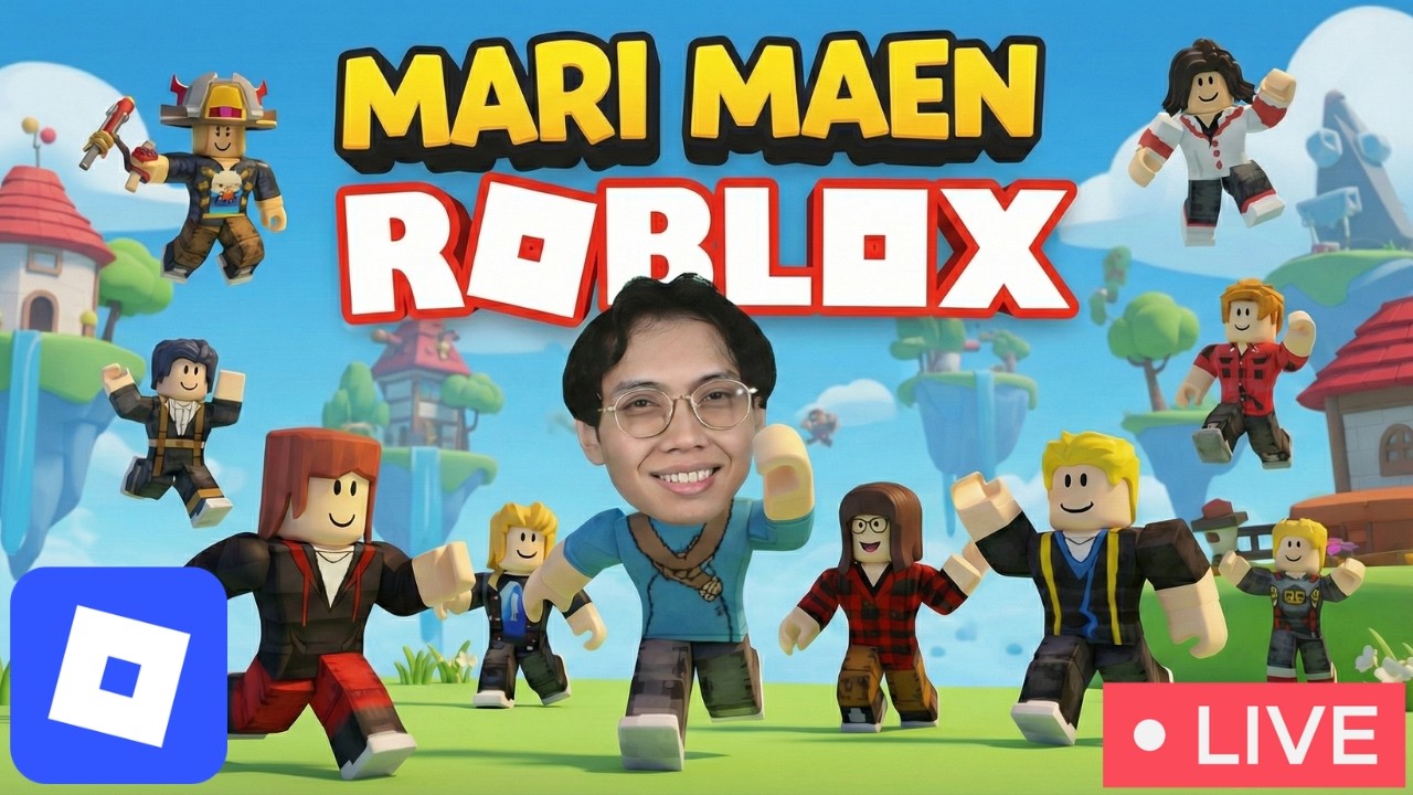 Malam Ini Main Santai Aja Guys - Roblox Live