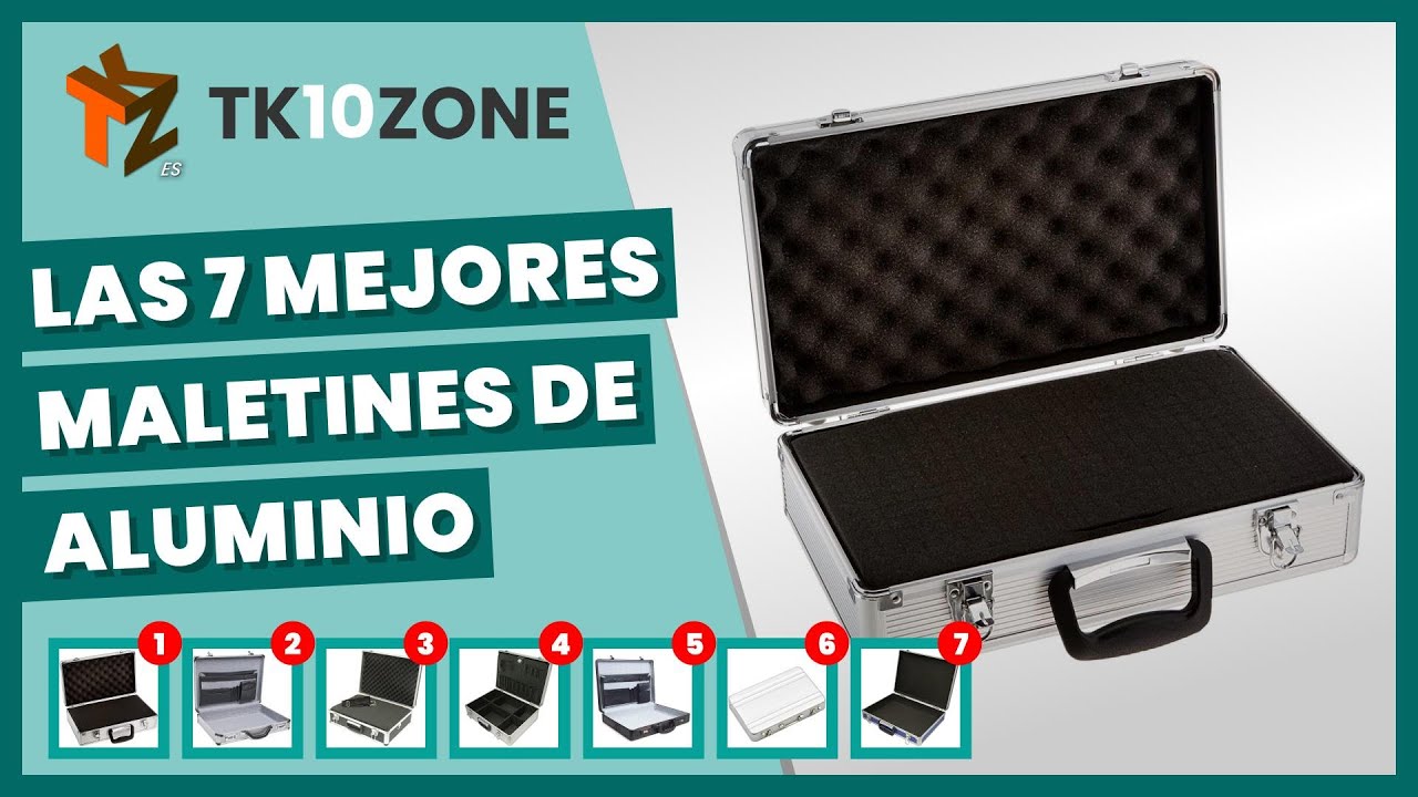 Las 7 mejores maletines de aluminio