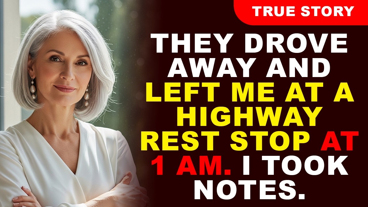 They Drove Away And Left Me At A Highway Rest Stop At 1 AM. I Took Notes.