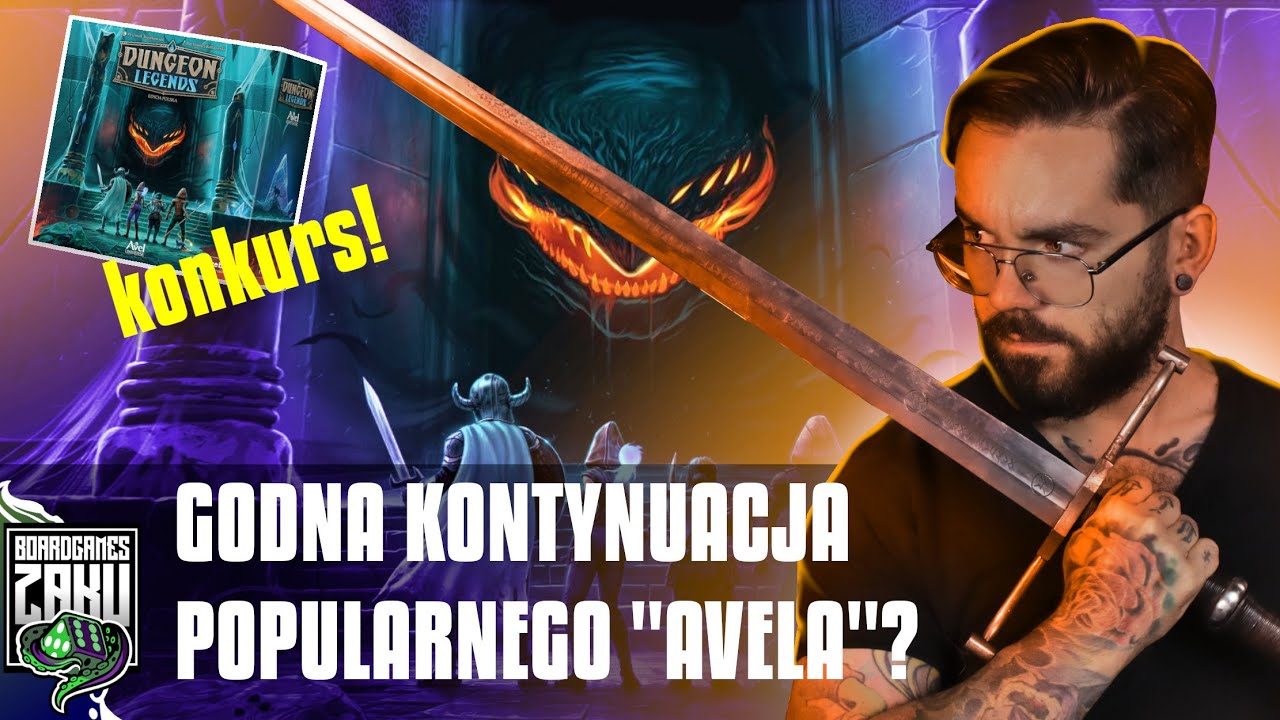 Dungeon Legends - Następca Kronik Zamku Avel - Zasady i Opinia  KONKURS