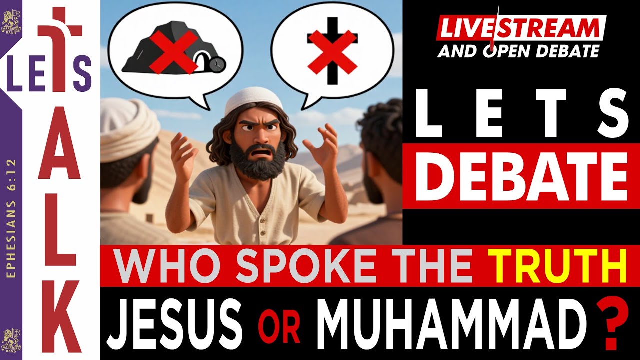 LETS DEBATE. Who spoke the TRUTH Jesus or Muhammad? Was Muhammad in line with Jesus? #jesus / #allah