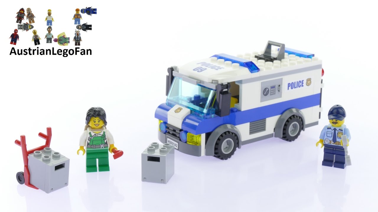 Lego City 60142 Money Transporter - Lego Speed Build Review