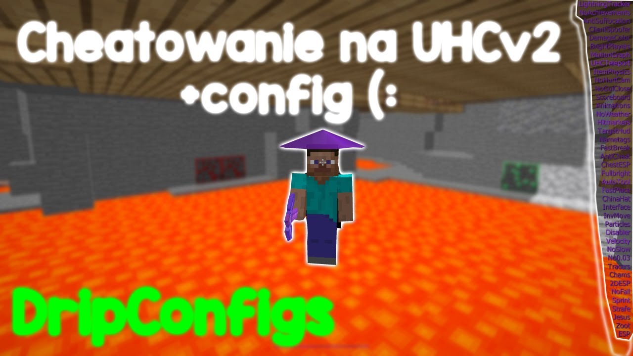 CHEATOWANIE na UHCV2 KOK$CRAFT.PL 💖(TELEPORT) | RISE.100 (REUPLOAD)