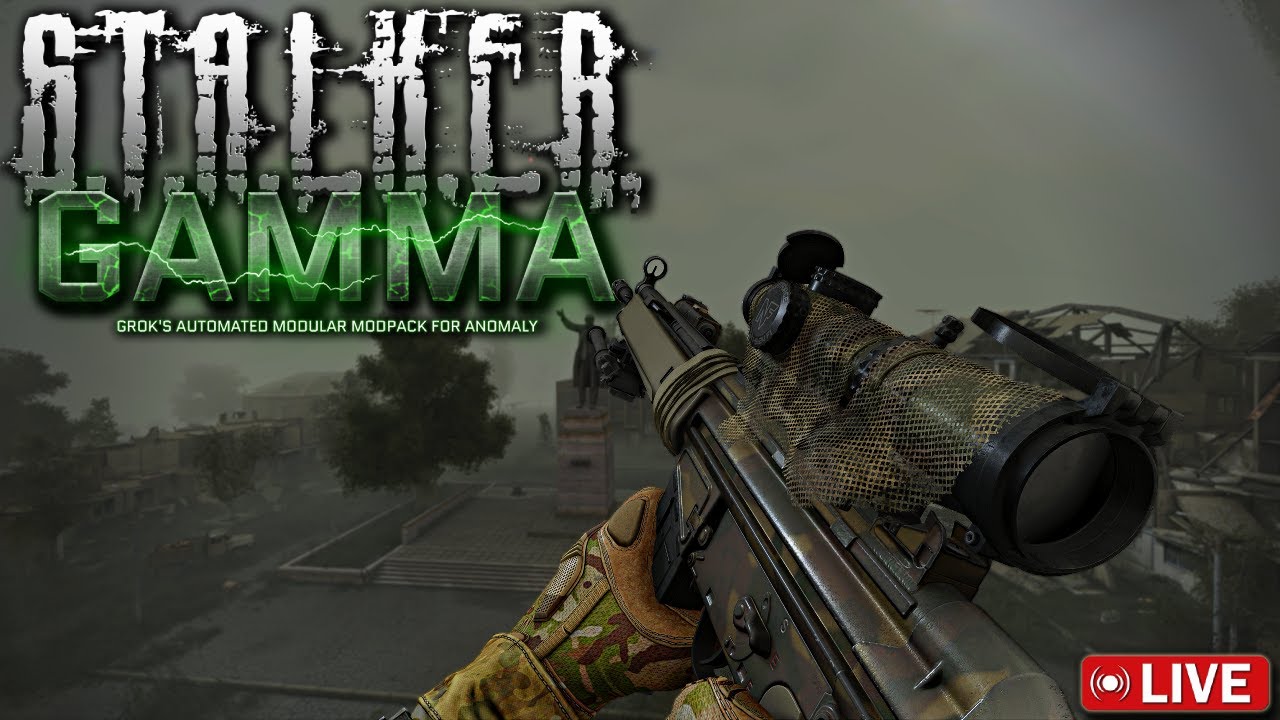 🔴LIVE! 1440p - STALKER GAMMA - Pt.25 (The Living Fire Quest)