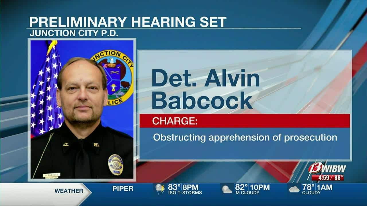 Preliminary hearing set for Junction City Police detective