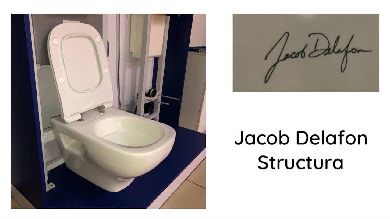 Унитаз подвесной безободковый Jacob Delafon Structura