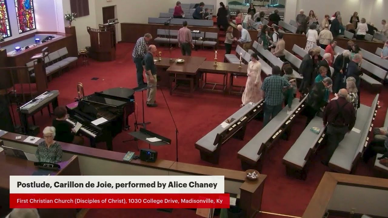 March 8th, 2026 – Prelude, Offertory, and Postlude, First Christian Church, Madisonville, Ky.