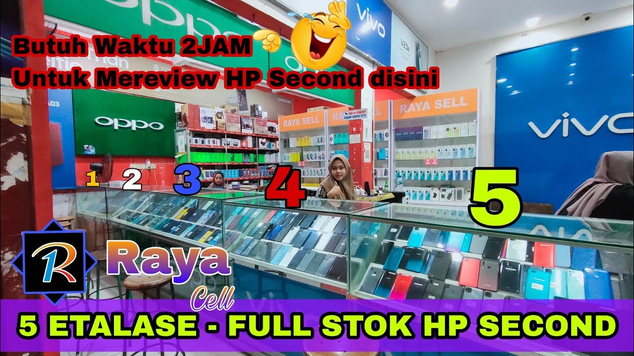 Daftar harga hp second September 2022 | 5 Etalase Full stok.
