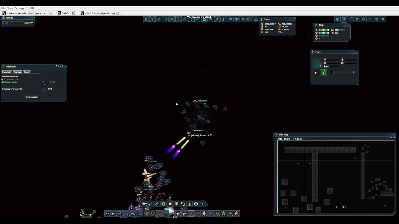 Dark Orbit 2021 11 04 21 44 06 AUTOLOCK BOTTERS