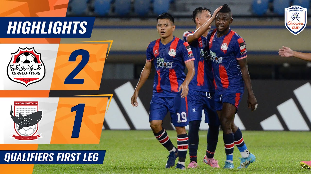 🇧🇳 KASUKA FC 2-1 DYNAMIC HERB CEBU FC 🇵🇭 | #SHOPEECUP QUALIFIERS FIRST LEG 2025/26