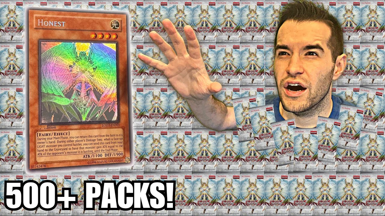 Opening 500+ Packs For The NEW Honest GHOST RARE! (Light Of Destruction)
