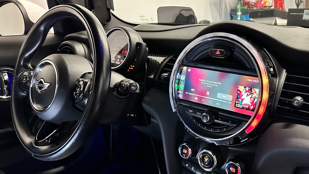 Mini Cooper F56: установка Apple Carplay и Android Auto | Модернизация (как сделать)
