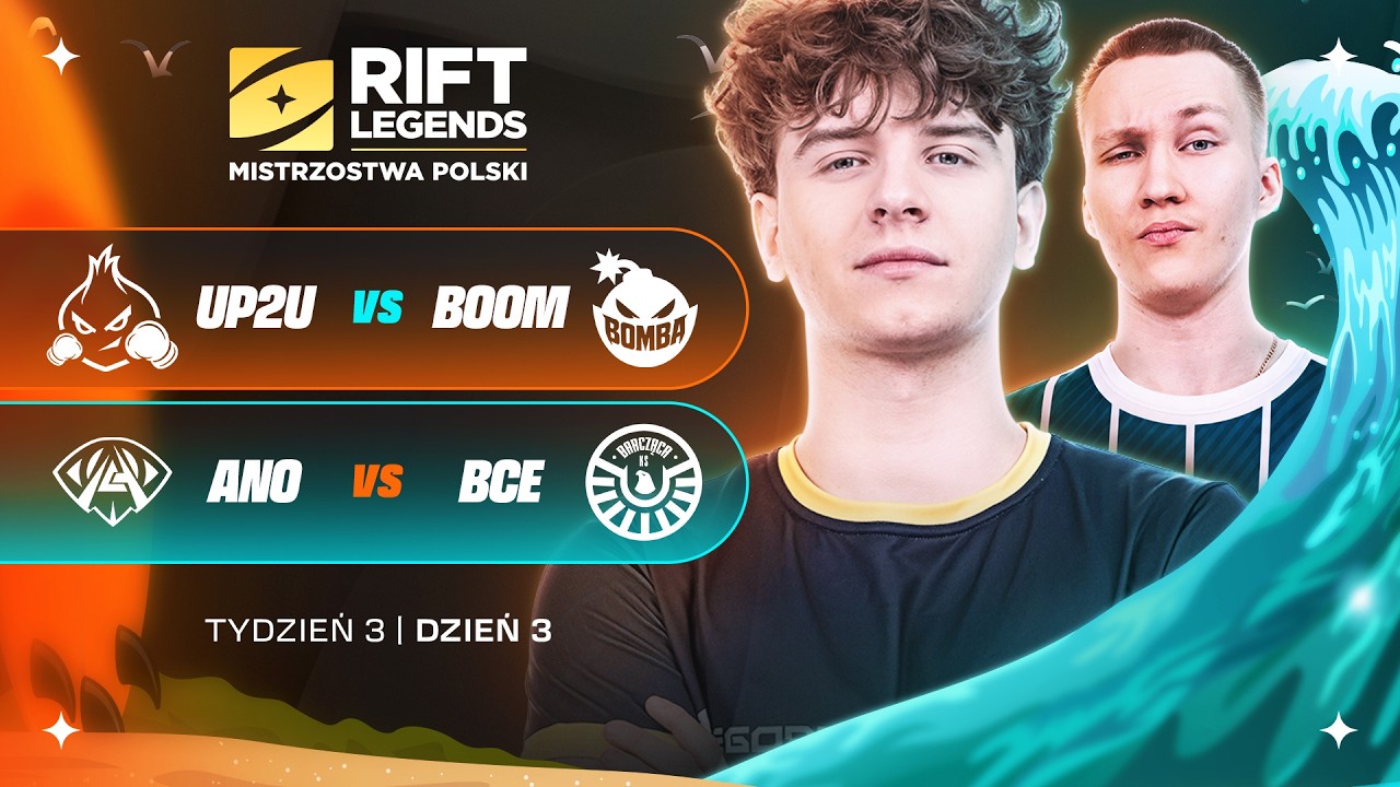 🔴Bomba Team vs Cebulaki🔴Anonymo Esports vs Barcząca Esports🔴W3D3 RIFT LEGENDS SUMMER SPLIT 2026🔴