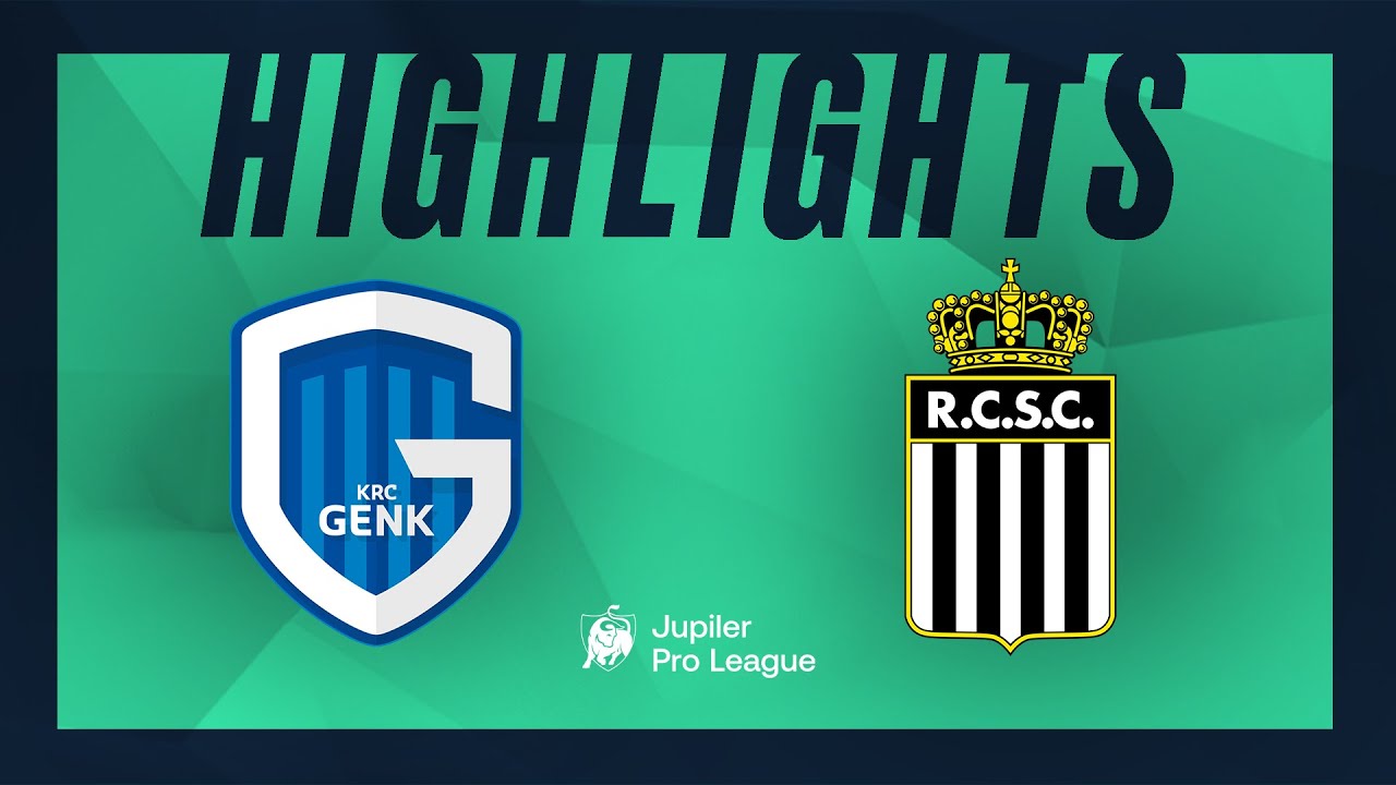 KRC Genk - Sporting Charleroi hoogtepunten