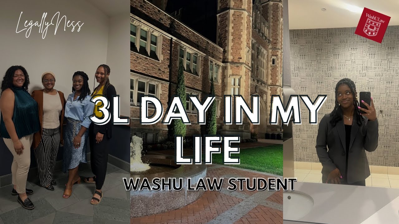 3L Day in my Life | WashU Law Vlog 