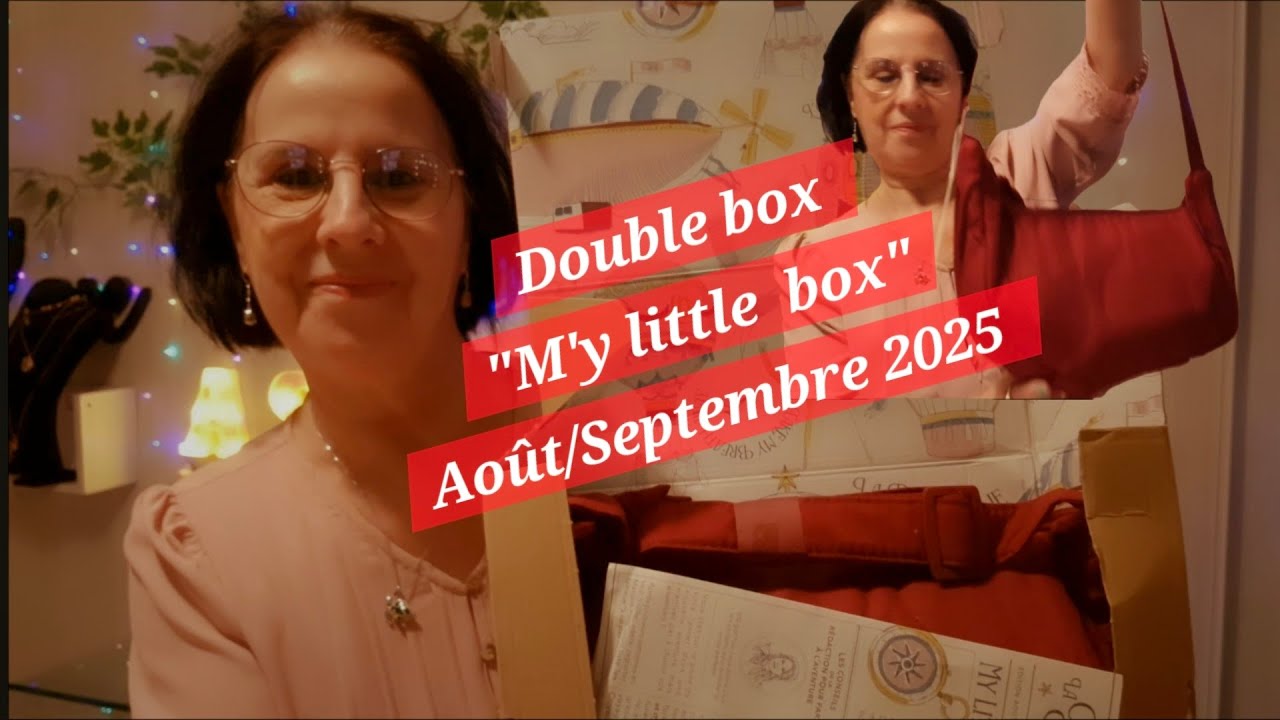 Asmr français: Unboxing double box 