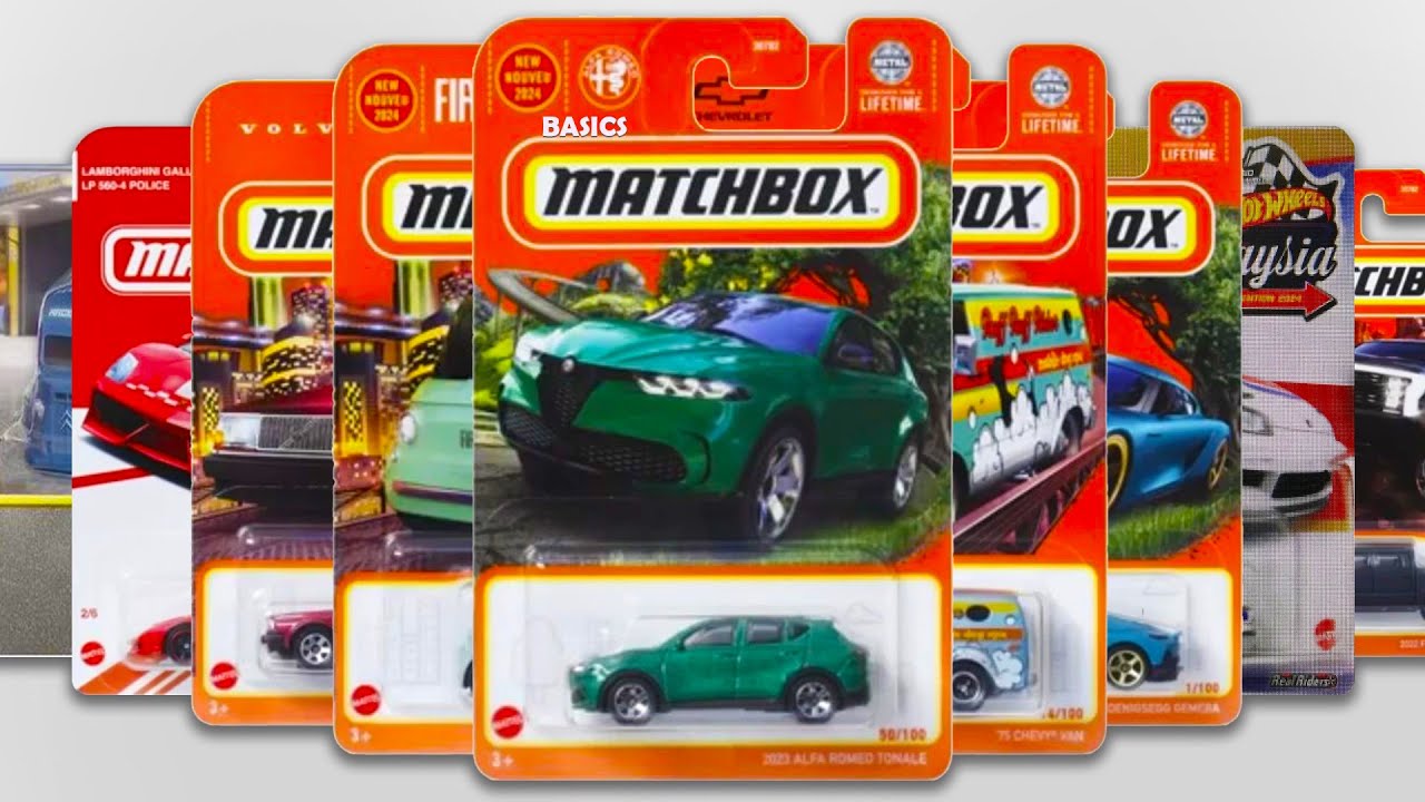 Preview - Hot Wheels Premium Boxset, Multipack, Matchbox New Basics, Honda Civic EG, Pagani Imola.