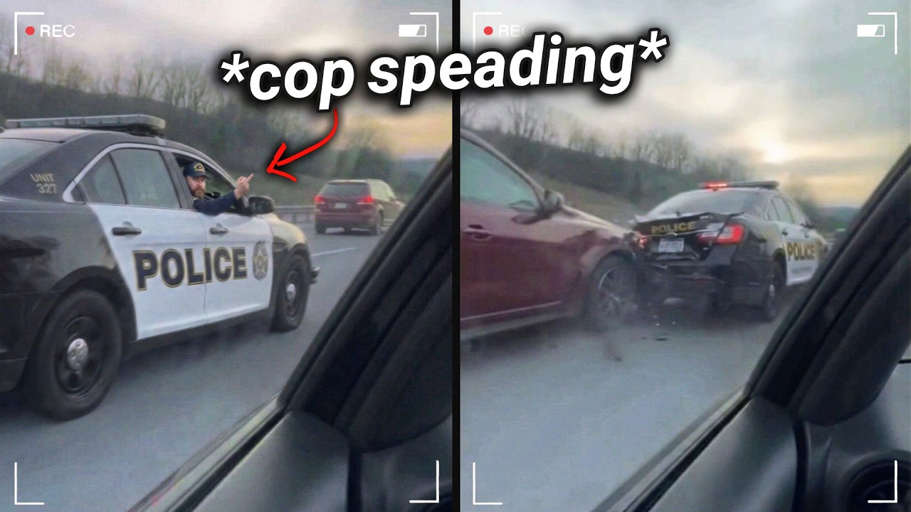 Cops Get Caught Speeding, Then The Unthinkable Happens