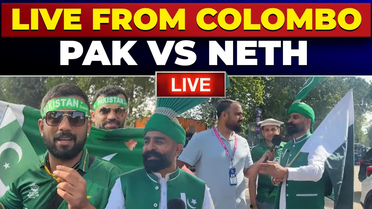 Live 🔴Colombo | Pak Vs Neth | Weather Update