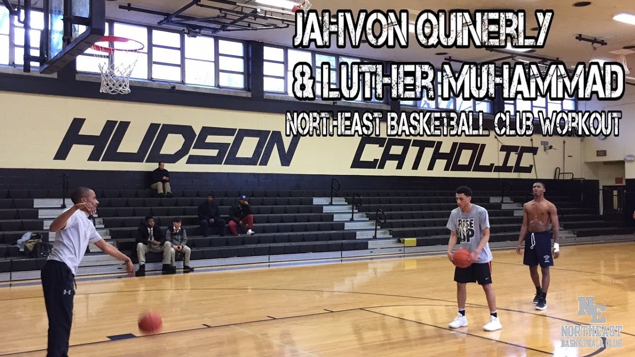 Jahvon Quinerly & Luther Muhammad Pre-State Playoff Workout
