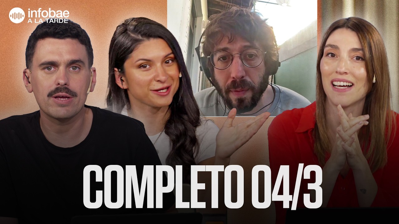 Infobae con Manu Jove, Maia Jastreblansky, Paula Guardia Bourdin y Marcos Shaw