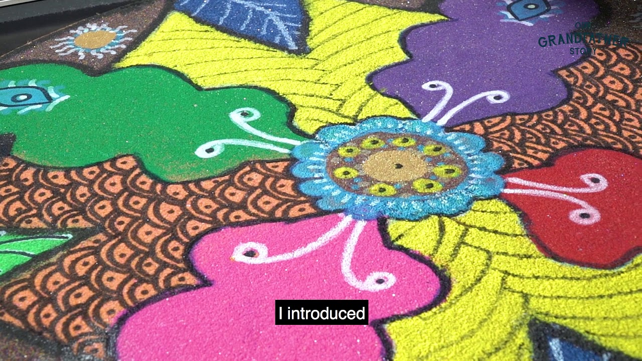 The Singaporean Rangoli Artist With A Guinness World Record