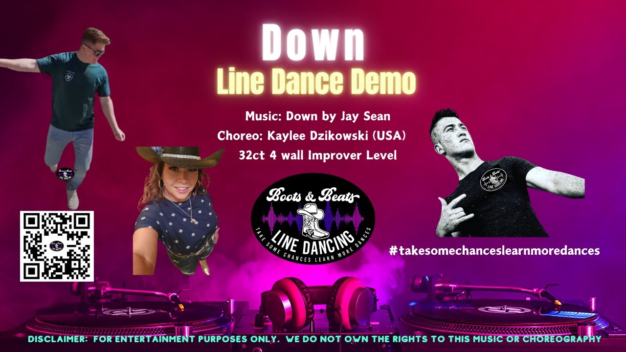 Down Line Dance Demo to the throwback song by Jay Sean