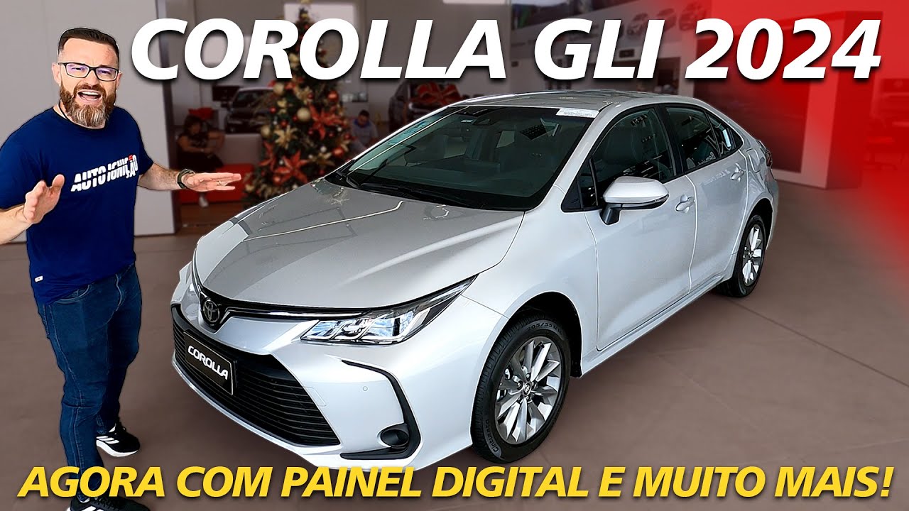 COROLLA GLI 2024 - Melhorou Muito a Versão De Entrada!