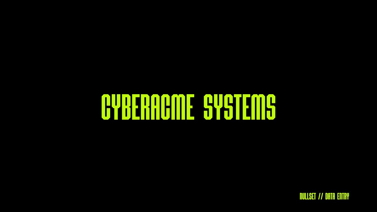 The Invisible Network : CyberAcme Systems