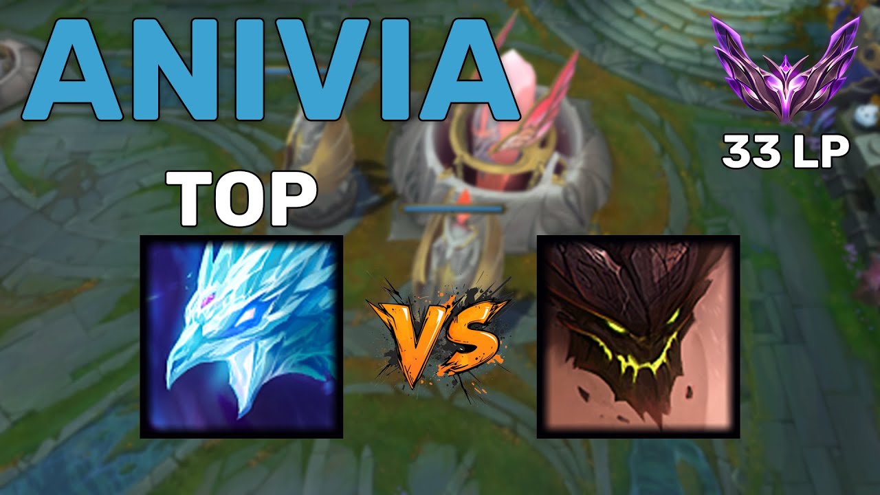 Anivia vs Malphite – Top | Full Ranked Game (Master 33LP - EUW)