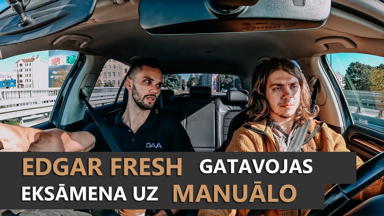 EDGAR FRESH GATAVOJAS EKSĀMENAM | IZRUNĀJĀM JAUNĀKOS TEHNISKOS