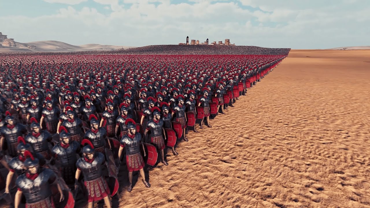 1 000 TROLL vs 1 MILLION ROMAN SOLDIER UEBS 2 Ultimate Epic Battle Simulator 2