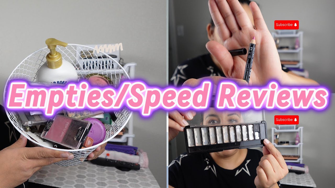 Empties/Speed Reviews 2025