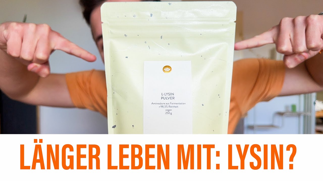 Mehr ENERGIE & weniger HERPES? Das kann Lysin wirklich! | LÄNGER LEBEN MIT: LYSIN?