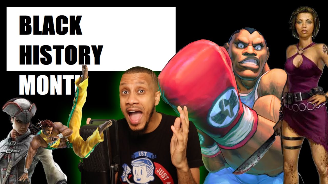 Favourite 7 Black Video Game Characters | Black History Month