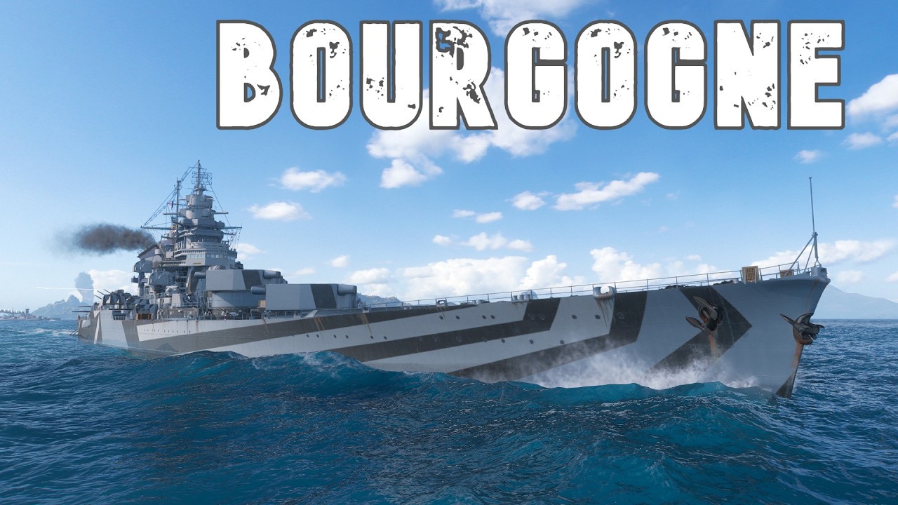 Bourgogne : 320K Damage - World of WarShips.