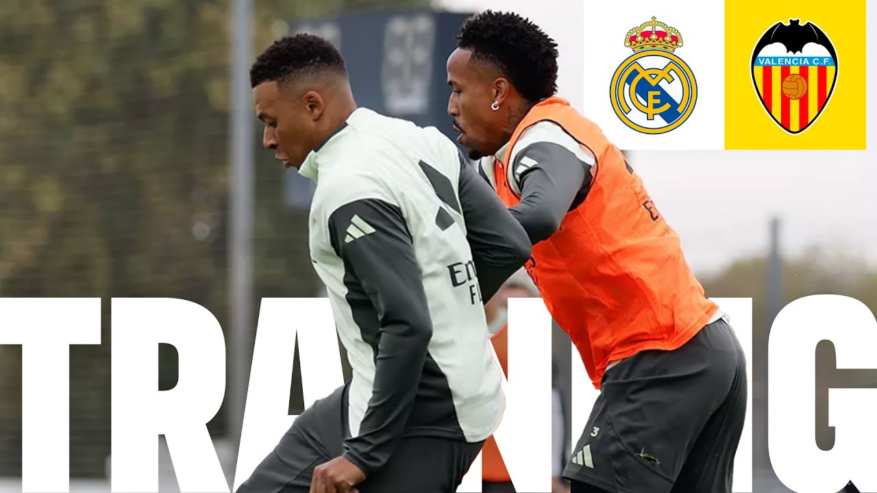 Last Training Real Madrid before facing Valencia CF | La Liga