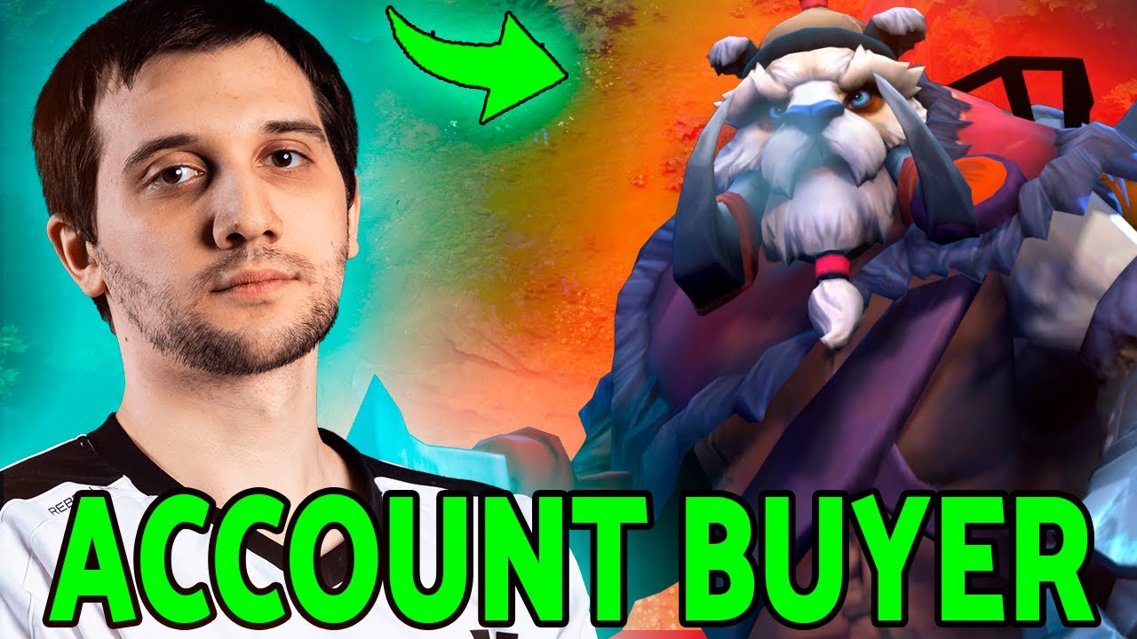 Arteezy found a Account Buyer in his team