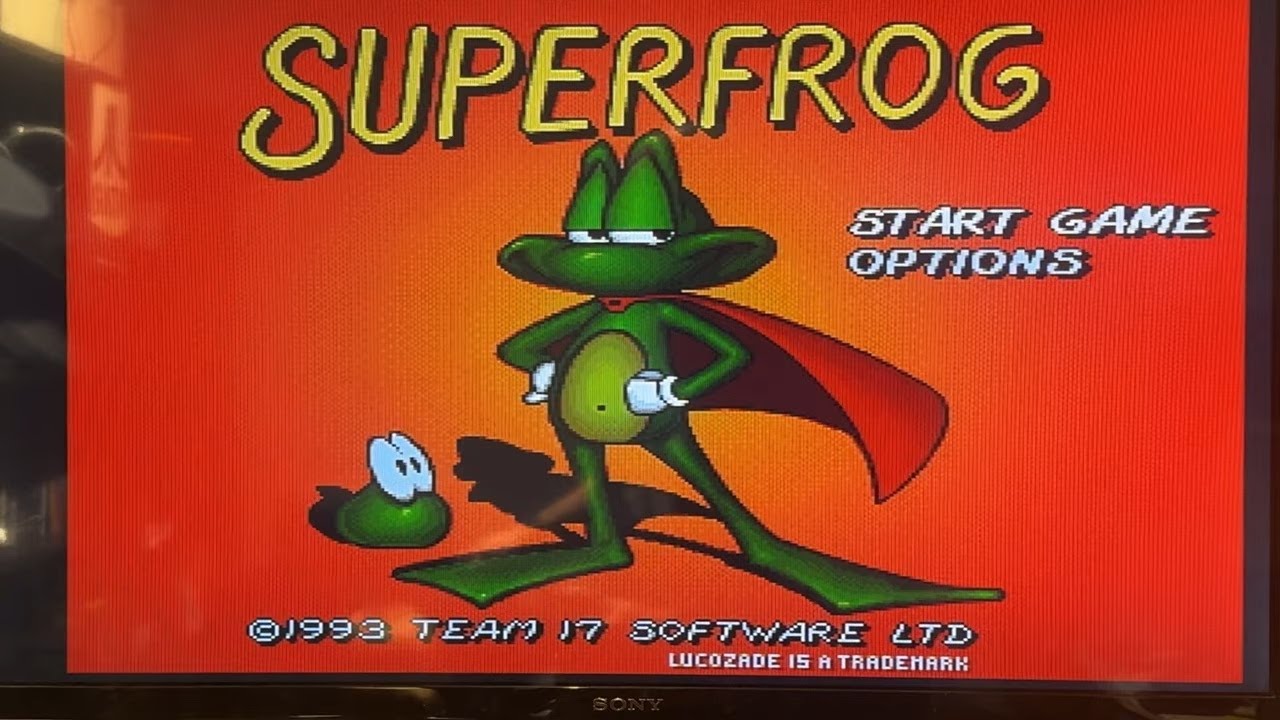 SUPERFROG Amiga 1200