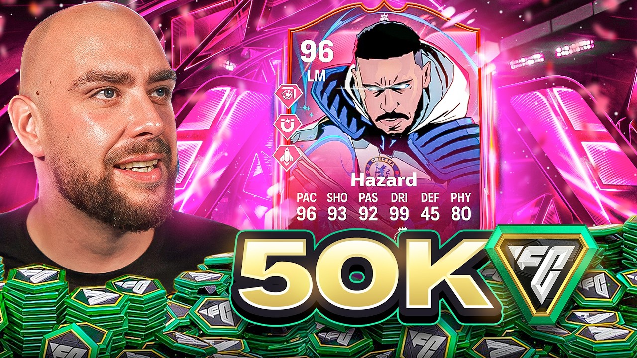 50K FC Points Decides My Team w/ 96 PRIME HEROES HAZARD!