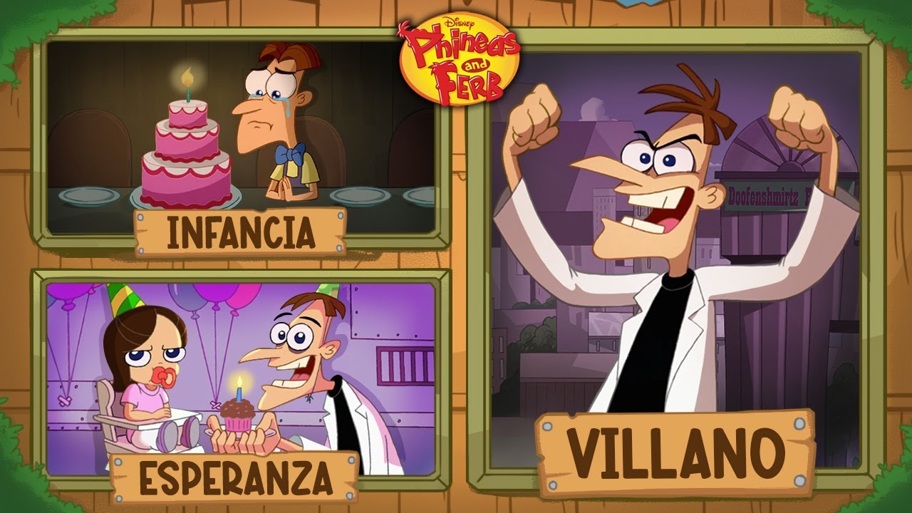 Doofenshmirtz de VILLANO al personaje m&aacute;s QUERIDO | Historias de Phineas y Ferb