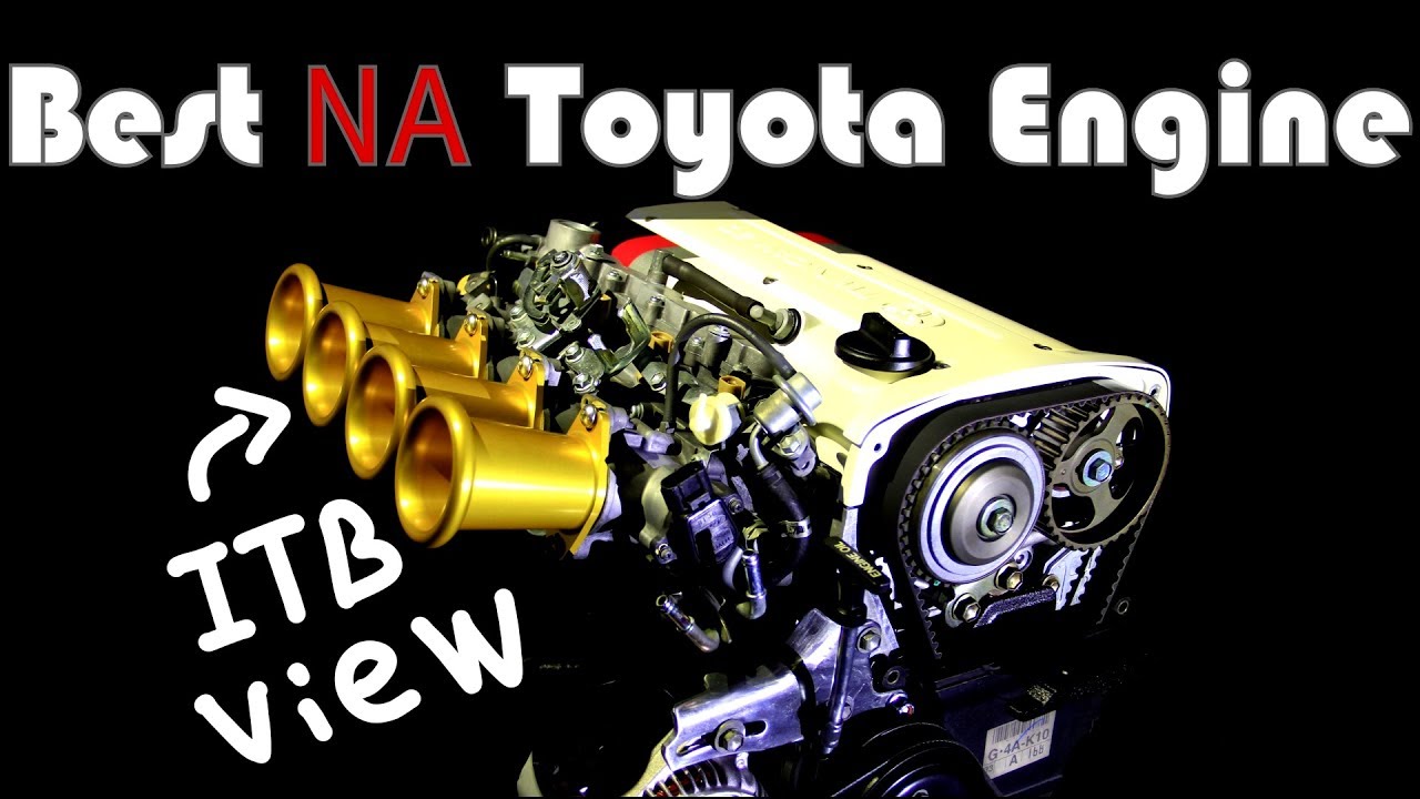 ITB View of 4AGE 20v - AE82 Corolla FX16 GTS