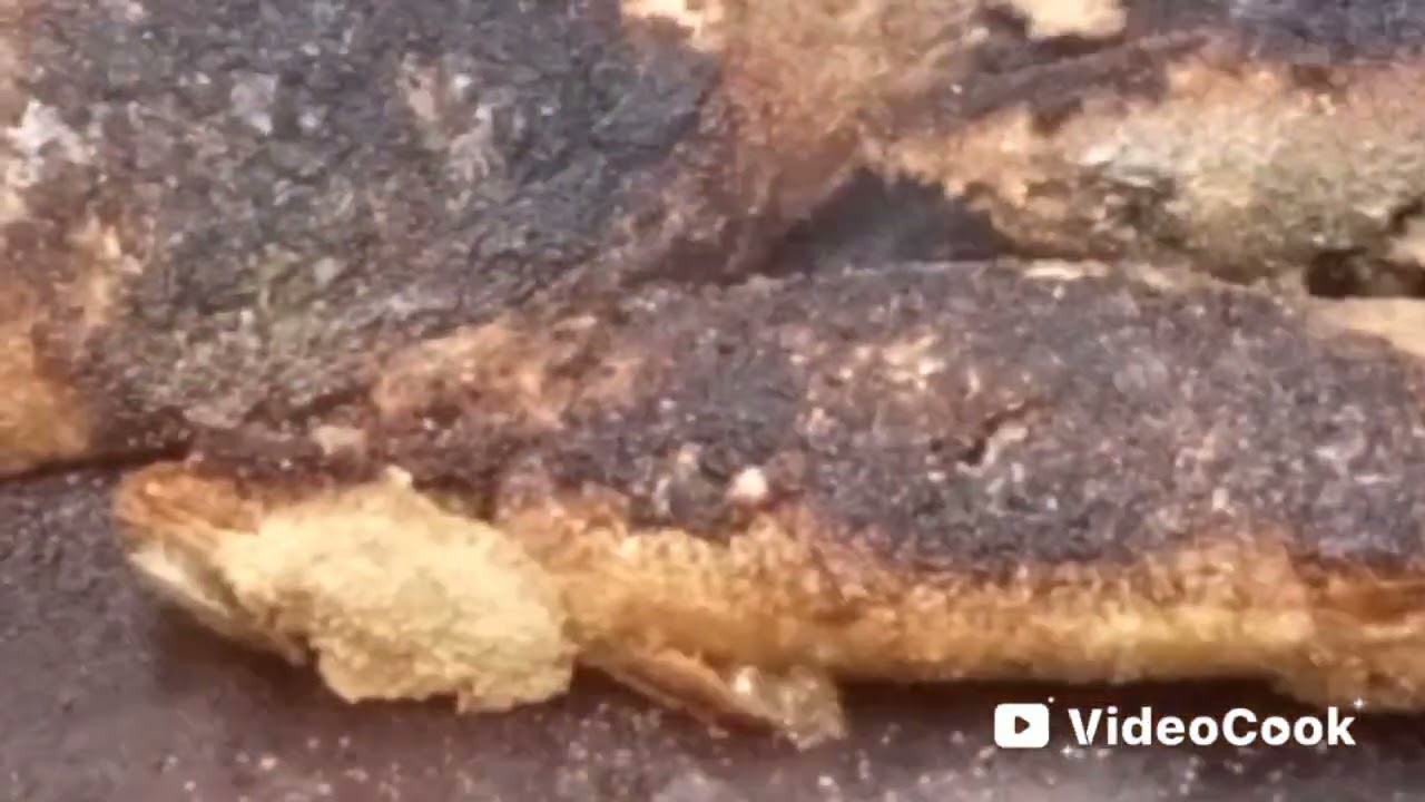سمك مشوي على الفحم والطعم حكايه 👌👌