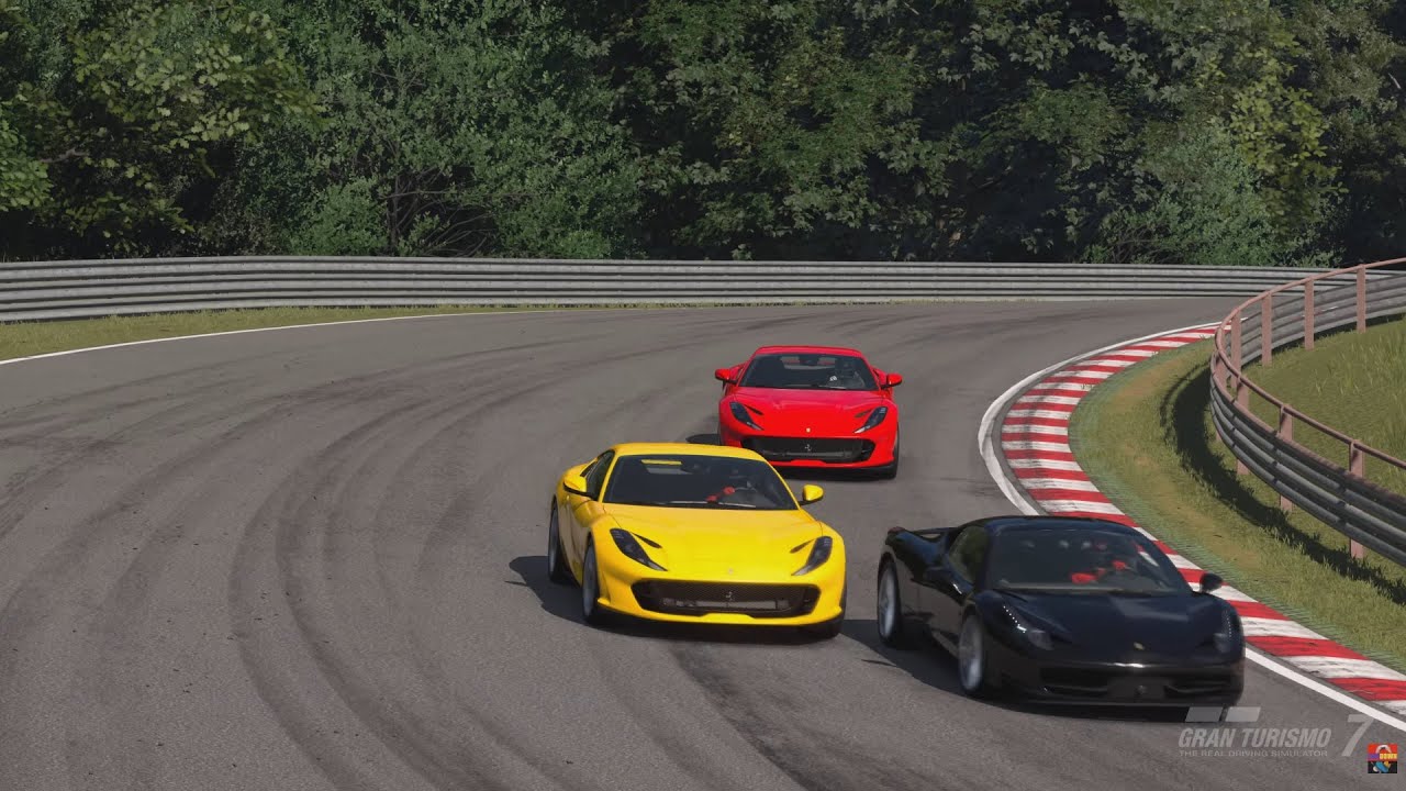 FERRARI CIRCUIT CHALLENGE AT DEEP FOREST | GRAN TURISMO 7 | 4K PS5
