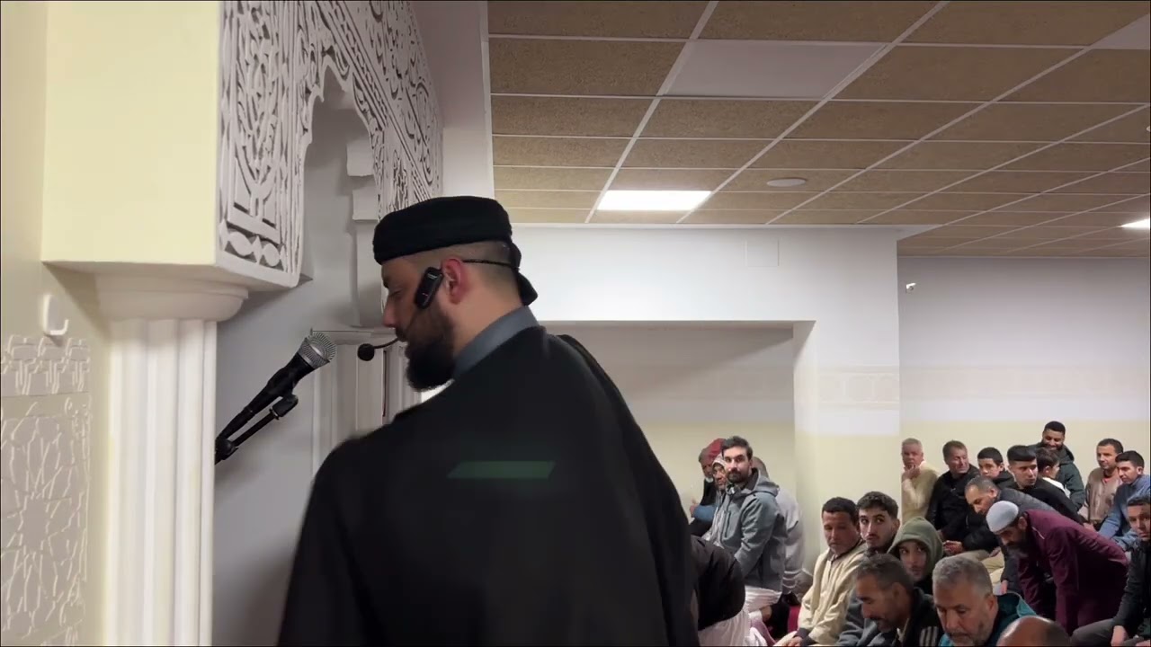 تراويح رمضان 🌙  بمسجد الفجر بإقليم الباسك حزب (( تلك الرسل  )).
