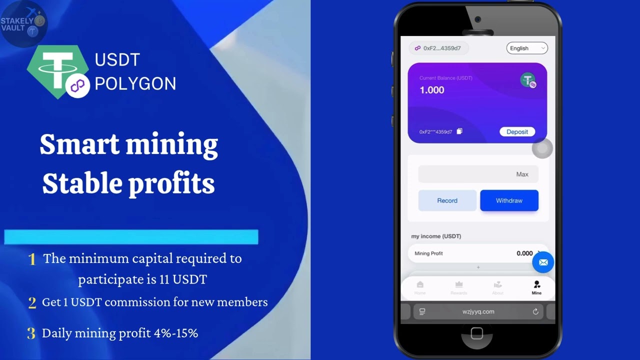 Earn USDT Daily with Just 11 USDT &ndash; DeFi Smart Mining 2.0 🔥