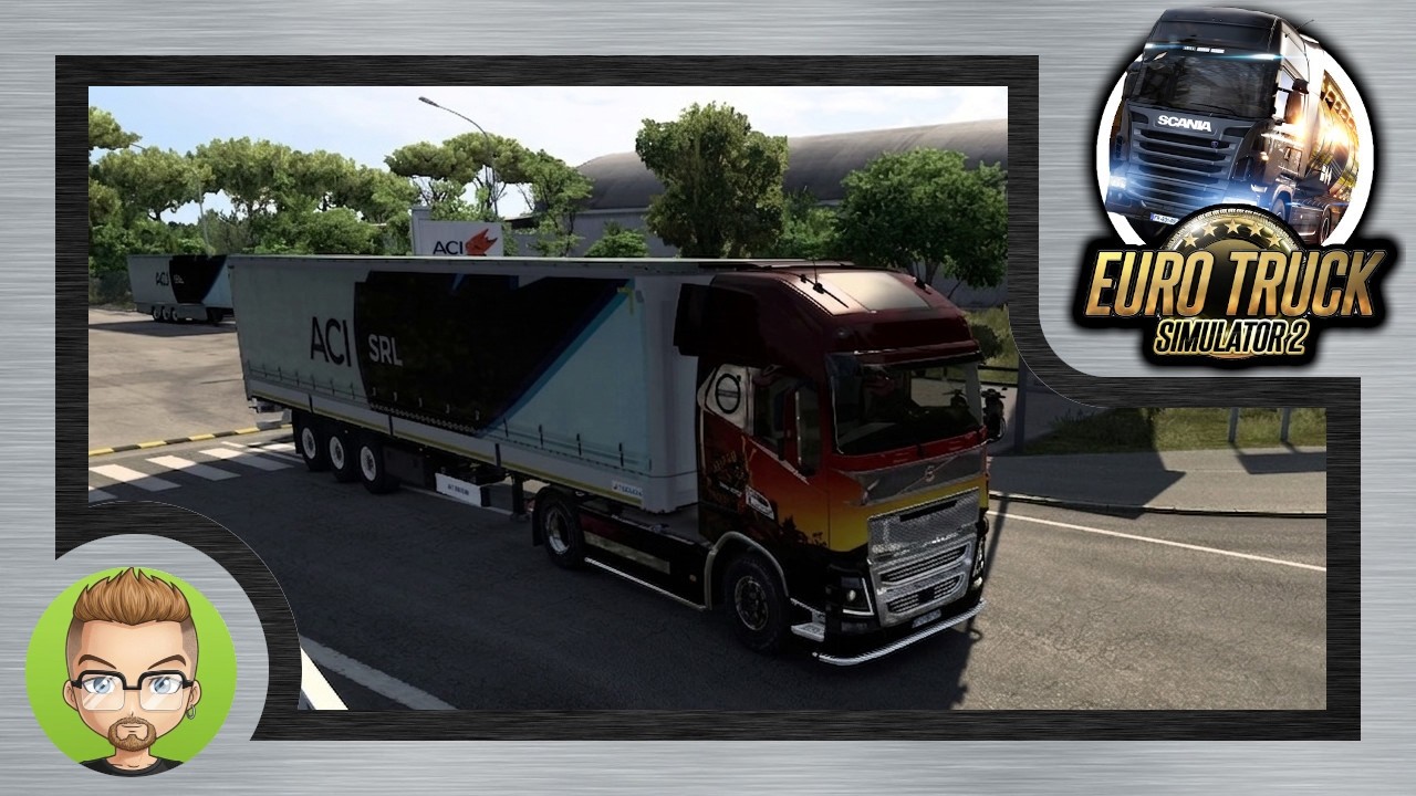 Relaxing ETS2 Drive with Chill Music | Bologna (Italy) → Rome (Italy)