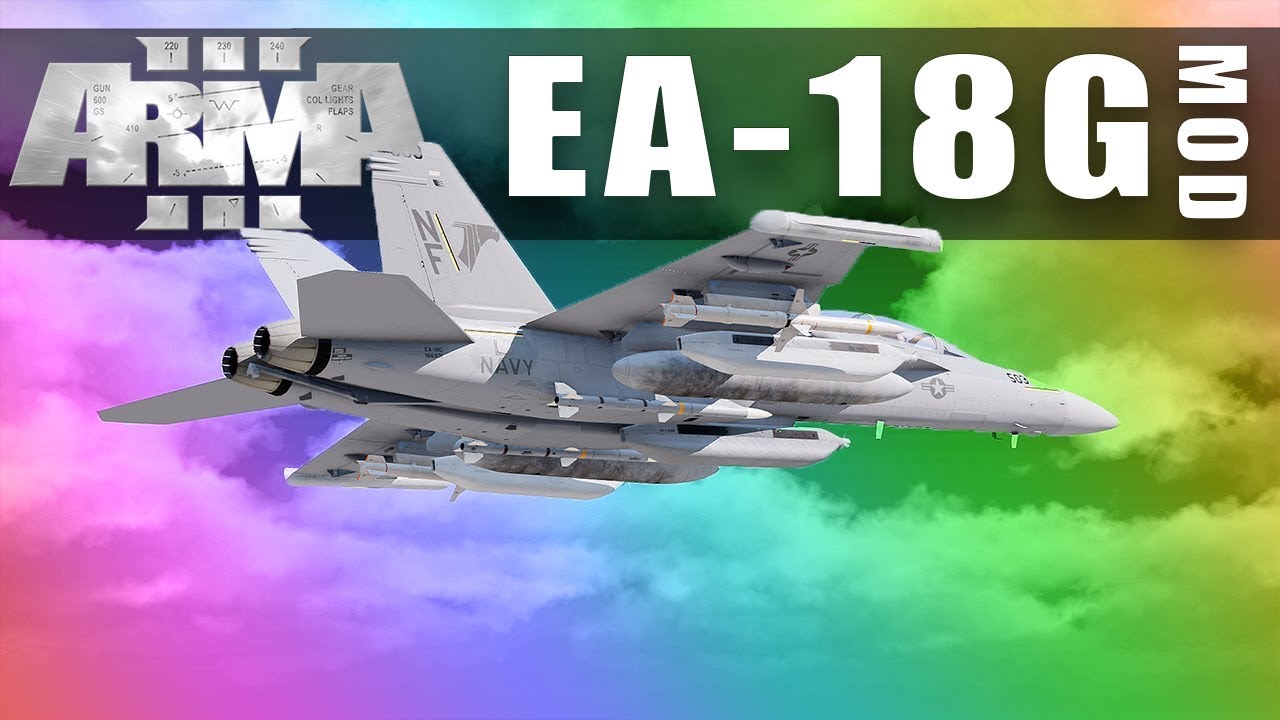[FR] Avion de chasse (EA-18G)  ! (ArmA III)